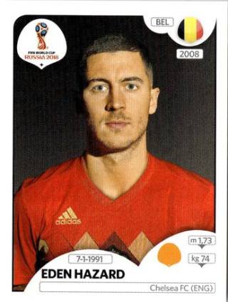 Eden Hazard – FIFA World Cup 2018 Russia, Nr. 527