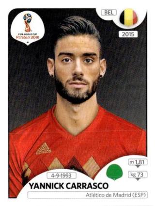Yannick Carrasco – FIFA World Cup 2018 Russia, n. 528