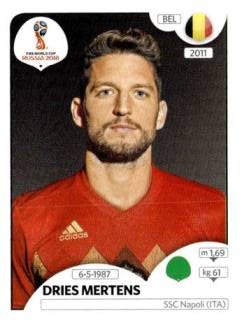 Dries Mertens – FIFA World Cup 2018 Russia, no. 529