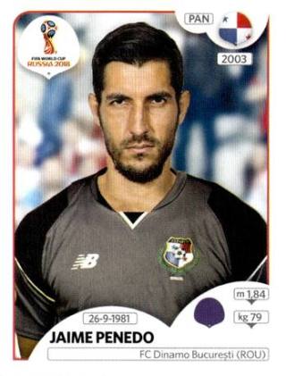 Jaime Penedo – FIFA World Cup 2018 Russia, Nr. 534