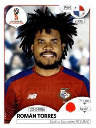 Román Torres – FIFA World Cup 2018 Russia, Nr. 538