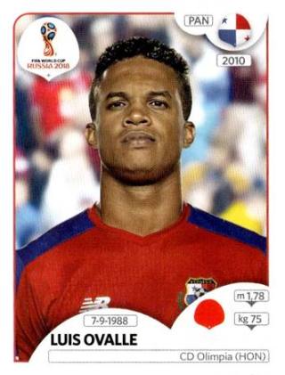 Luis Ovalle – FIFA World Cup 2018 Russia, Nr. 541