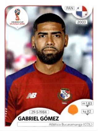 Gabriel Gómez – FIFA World Cup 2018 Russia, Nr. 543