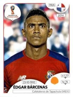 Édgar Joel Bárcenas – FIFA World Cup 2018 Russia, no. 544