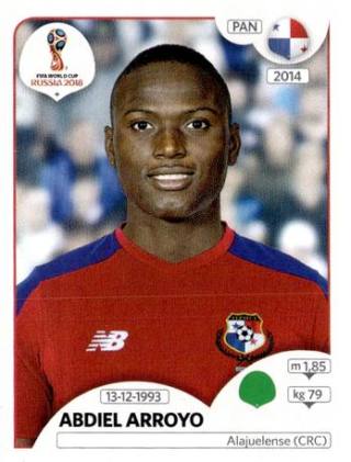 Abdiel Arroyo – FIFA World Cup 2018 Russia, Nr. 551