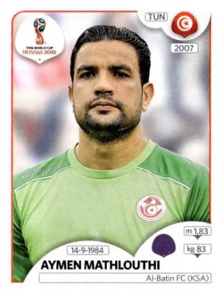 Aymen Mathlouthi – FIFA World Cup 2018 Russia, Nr. 554