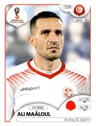 Ali Maaloul – FIFA World Cup 2018 Russia, Nr. 555