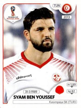 Syam Ben Youssef – FIFA World Cup 2018 Russia, Nr. 556