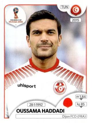 Oussama Haddadi – FIFA World Cup 2018 Russia, Nr. 560
