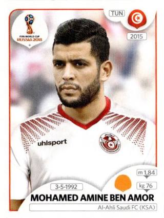 Mohamed Amine Ben Amor – FIFA World Cup 2018 Russia, Nr. 563