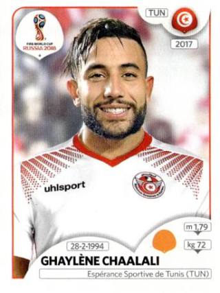Ghailene Chaalali – FIFA World Cup 2018 Russia, Nr. 564