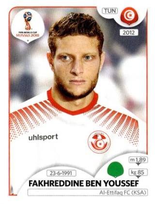 Fakhreddine Ben Youssef – FIFA World Cup 2018 Russia, Nr. 567