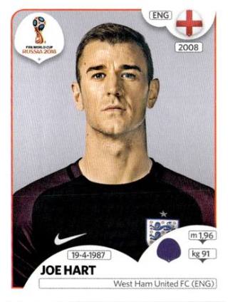 Joe Hart – FIFA World Cup 2018 Russia, Nr. 574