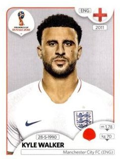 Kyle Walker – FIFA World Cup 2018 Russia, Nr. 577
