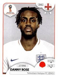 Danny Rose – FIFA World Cup 2018 Russia, Nr. 580