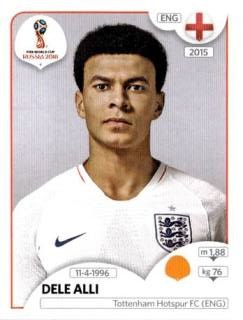 Dele Alli – FIFA World Cup 2018 Russia, Nr. 584