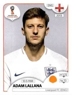 Adam Lallana – FIFA World Cup 2018 Russia, Nr. 586