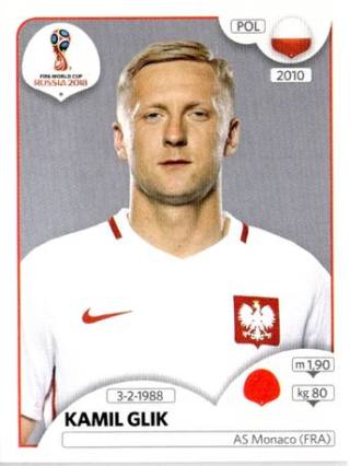 Kamil Glik – FIFA World Cup 2018 Russia, Nr. 597