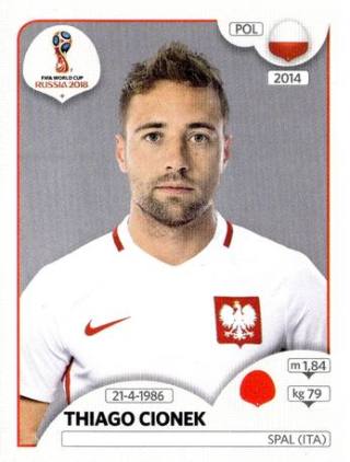 Thiago Rangel Cionek – FIFA World Cup 2018 Russia, Nr. 599