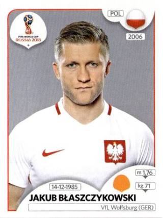 Jakub Błaszczykowski – FIFA World Cup 2018 Russia, Nr. 603