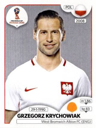 Grzegorz Krychowiak – FIFA World Cup 2018 Russia, Nr. 605