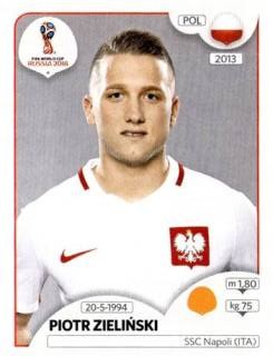 Piotr Zieliński – FIFA World Cup 2018 Russia, Nr. 607