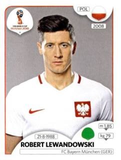 Robert Lewandowski – FIFA World Cup 2018 Russia, Nr. 609
