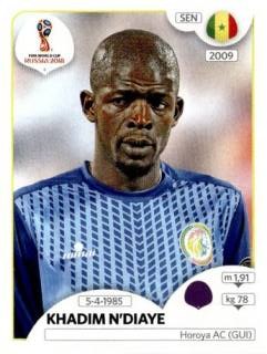 Khadim N'Diaye – FIFA World Cup 2018 Russia, Nr. 614
