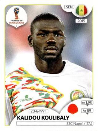 Kalidou Koulibaly – FIFA World Cup 2018 Russia, Nr. 617