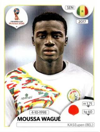 Moussa Wagué – FIFA World Cup 2018 Russia, Nr. 620