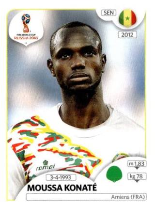 Pape Moussa Konaté – FIFA World Cup 2018 Russia, Nr. 627