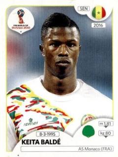 Keita Baldé – FIFA World Cup 2018 Russia, Nr. 628