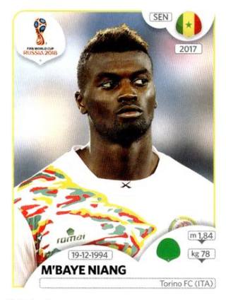 Mbaye Niang – FIFA World Cup 2018 Russia, Nr. 629