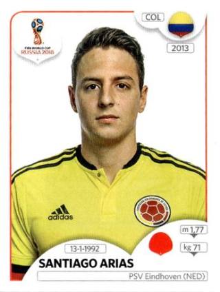 Santiago Arias – FIFA World Cup 2018 Russia, Nr. 636