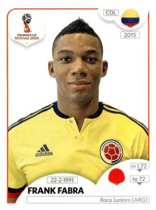 Frank Fabra – FIFA World Cup 2018 Russia, Nr. 637