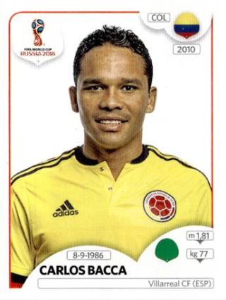 Carlos Bacca – FIFA World Cup 2018 Russia, Nr. 648