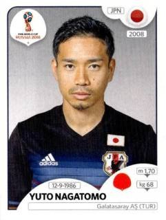 Yūto Nagatomo – FIFA World Cup 2018 Russia, n. 657