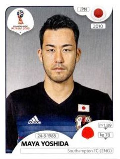 Maya Yoshida – FIFA World Cup 2018 Russia, Nr. 661