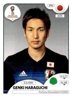 Genki Haraguchi – FIFA World Cup 2018 Russia, n. 668