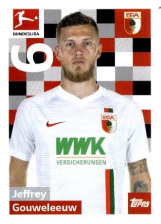 Jeffrey Gouweleeuw – Fussball Bundesliga 2018/19, Nr. 7