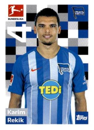 Karim Rekik – Fussball Bundesliga 2018/19, Nr. 22