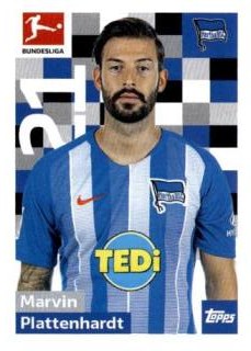 Marvin Plattenhardt – Fussball Bundesliga 2018/19, Nr. 23