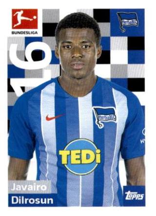Javairô Dilrosun – Fussball Bundesliga 2018/19, Nr. 26