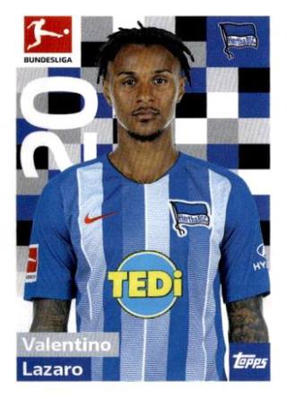 Valentino Lazaro – Fussball Bundesliga 2018/19, Nr. 29