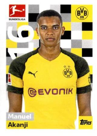 Manuel Akanji – Fussball Bundesliga 2018/19, Nr. 54