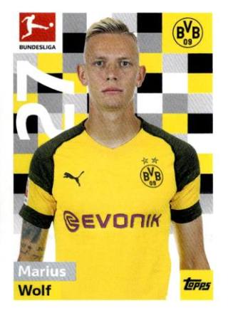 Marius Wolf – Fussball Bundesliga 2018/19, Nr. 59