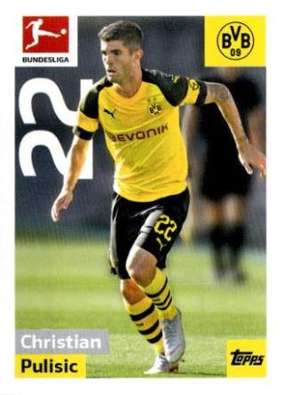 Christian Pulisic – Fussball Bundesliga 2018/19, Nr. 63