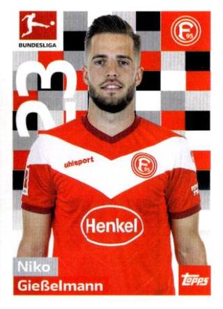 Niko Gießelmann – Fussball Bundesliga 2018/19, Nr. 66