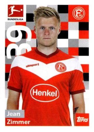 Jean Zimmer – Fussball Bundesliga 2018/19, Nr. 68