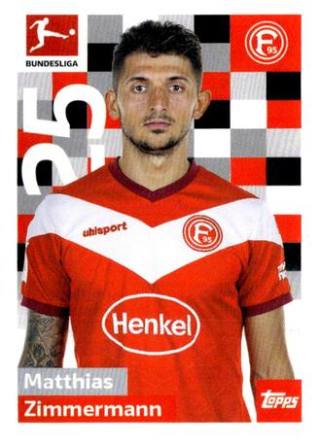 Matthias Zimmermann – Fussball Bundesliga 2018/19, Nr. 73